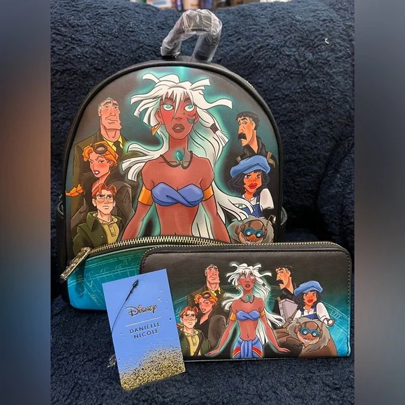 Atlantis Danielle Nicole Disney Wallet Shop Danielle Nicole Disney